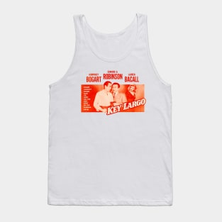 Key Largo Movie Poster Tank Top